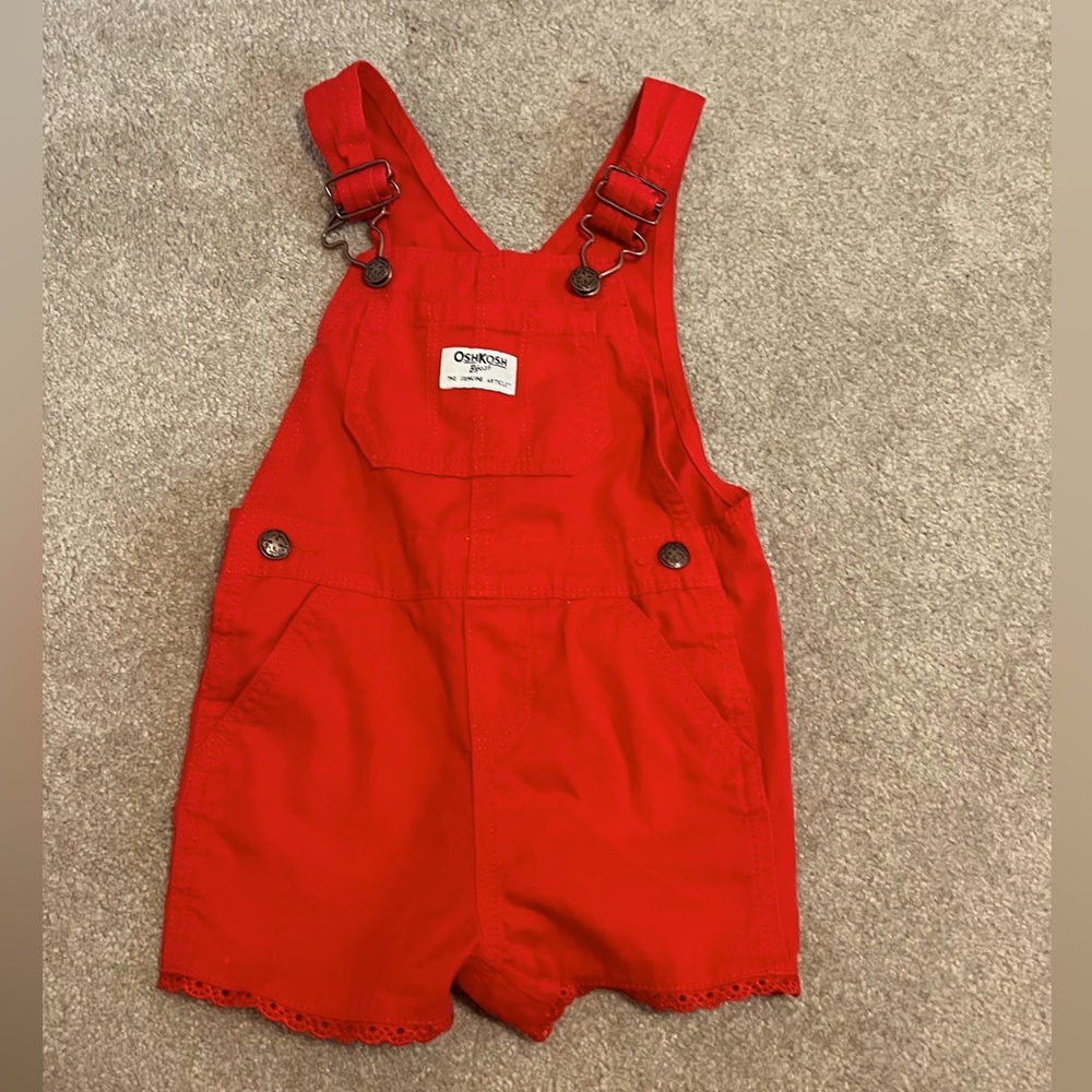 OshKosh B'gosh Red Kids Overalls